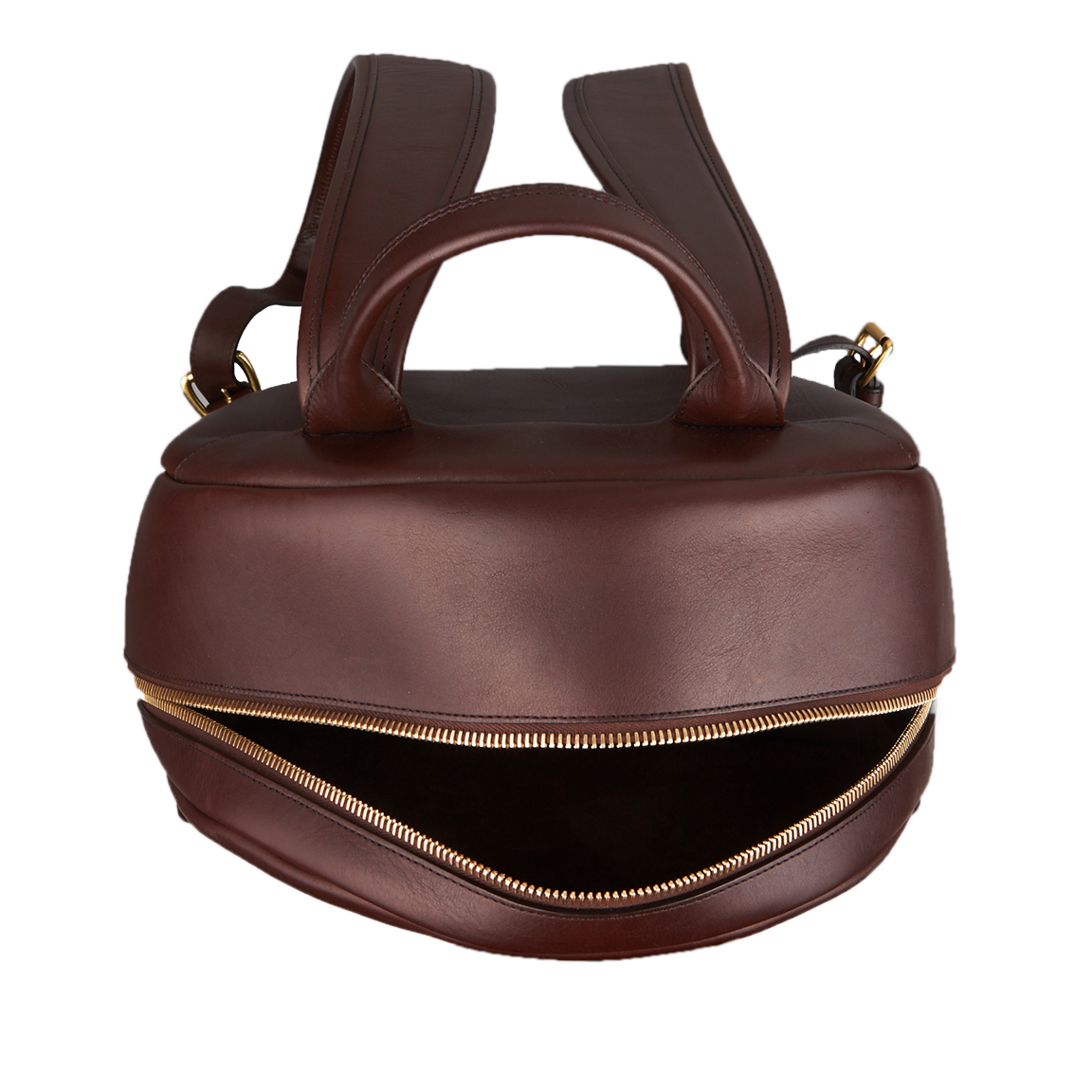 backpack with zipper on top