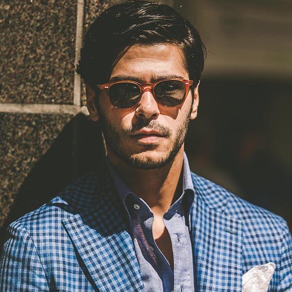 Gabriel Cohen Hansson in The Bespoke Dudes Shetland Model