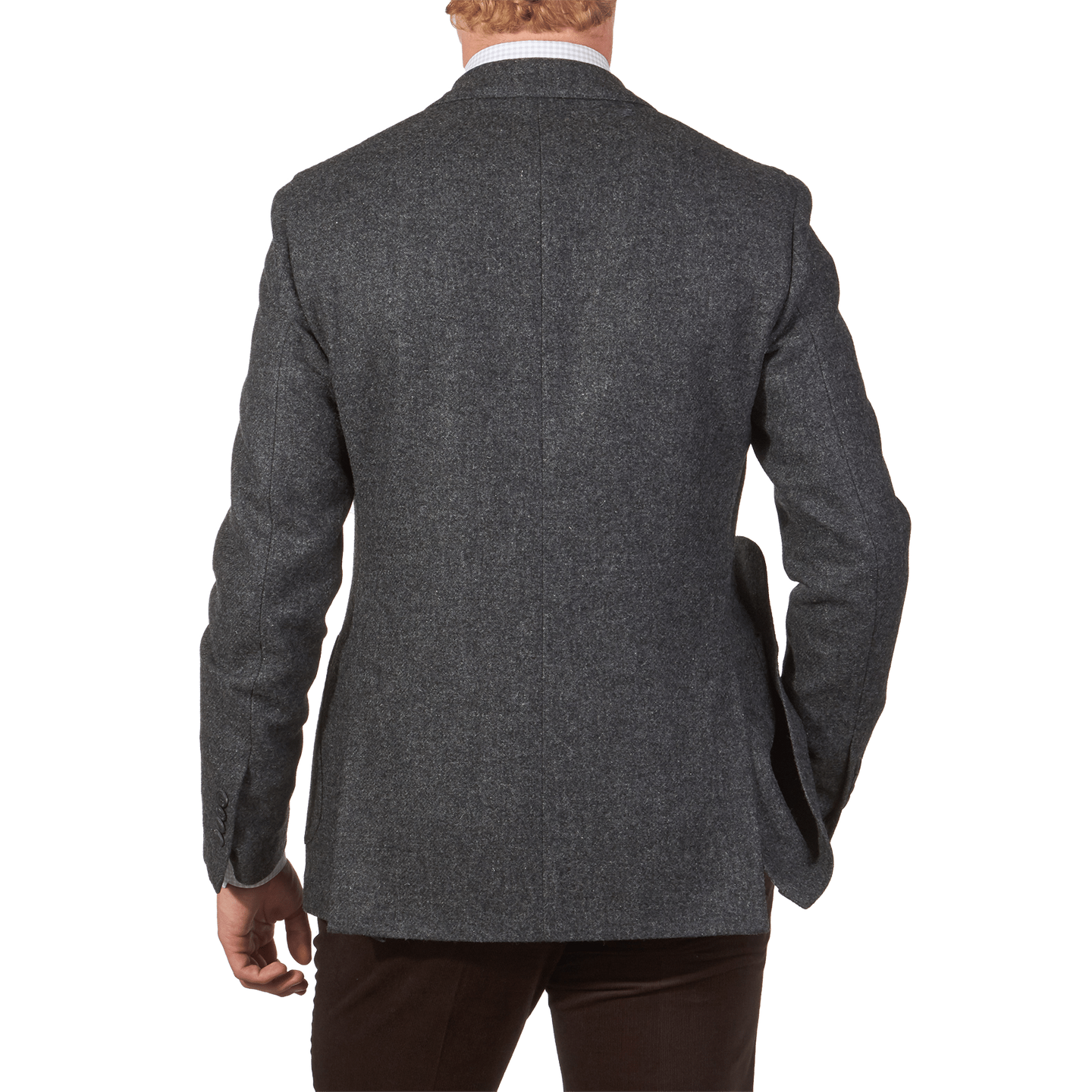 grey wool blazer
