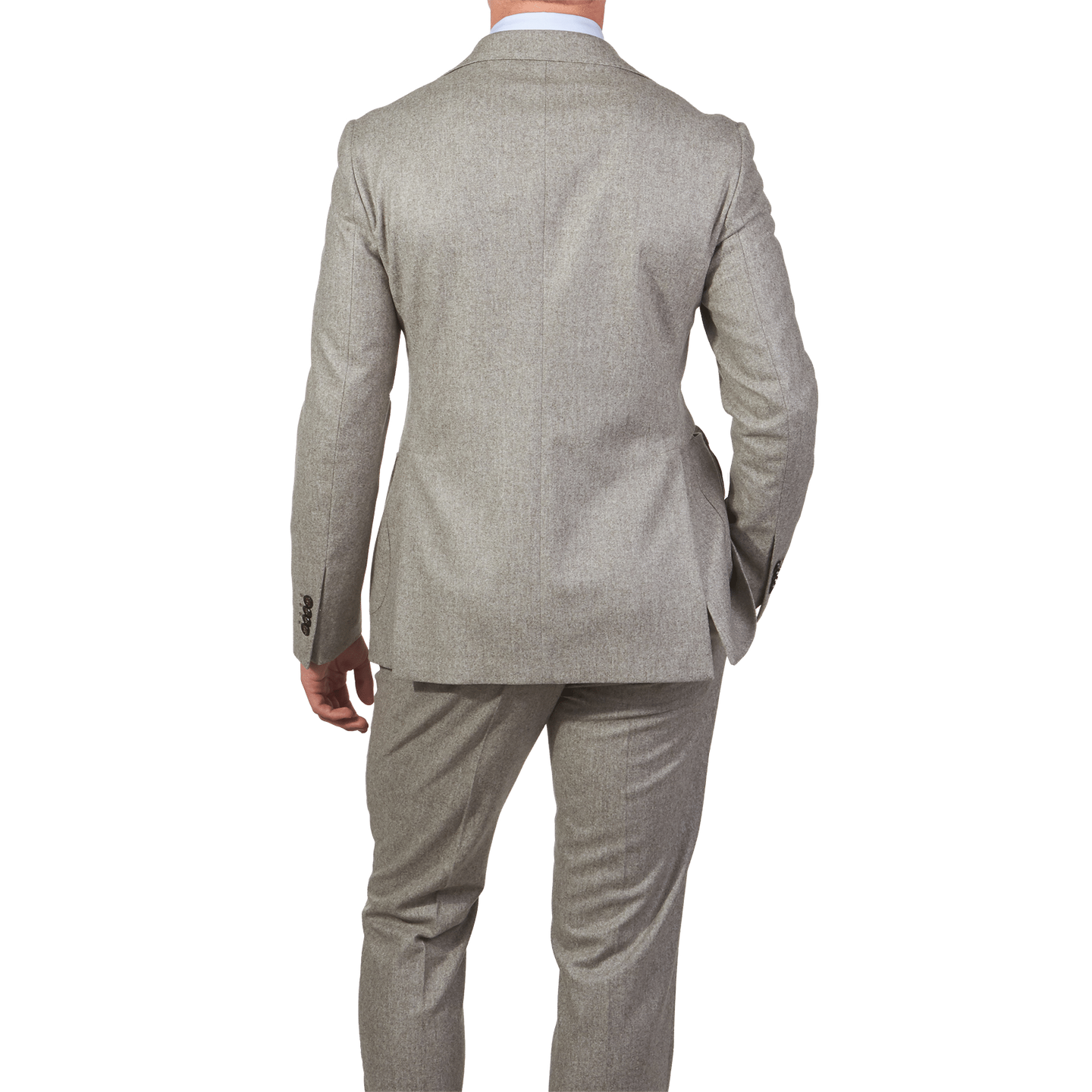 Tagliatore - Beige Flannel Suit | Baltzar - Fine Clothes for Men