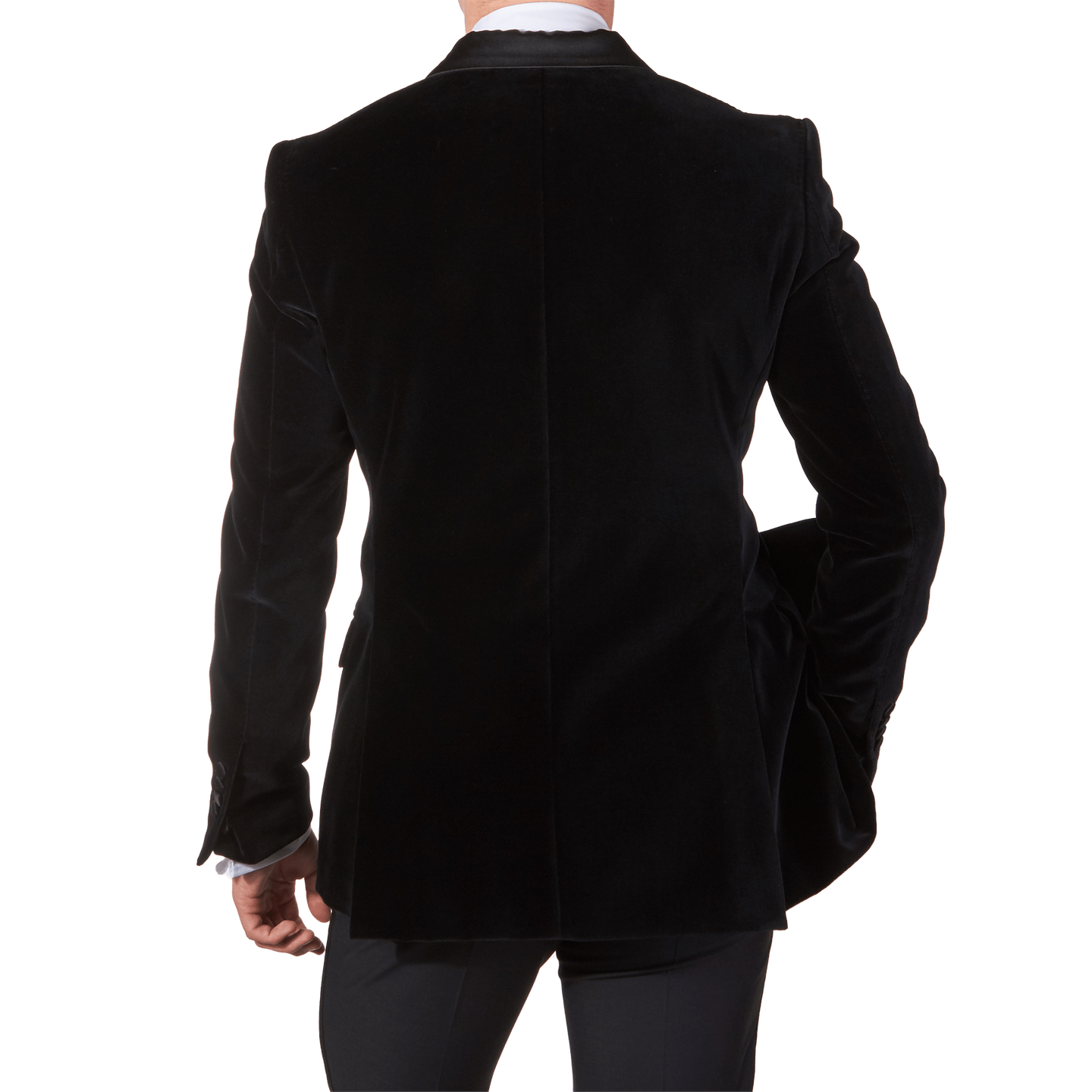 Morris Heritage - Black Velvet Shawl Collar Dinner Jacket | Baltzar