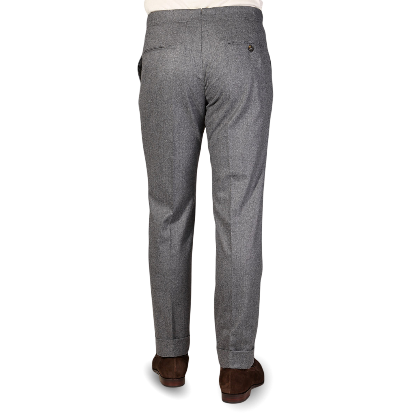 grey pleated trousers mens