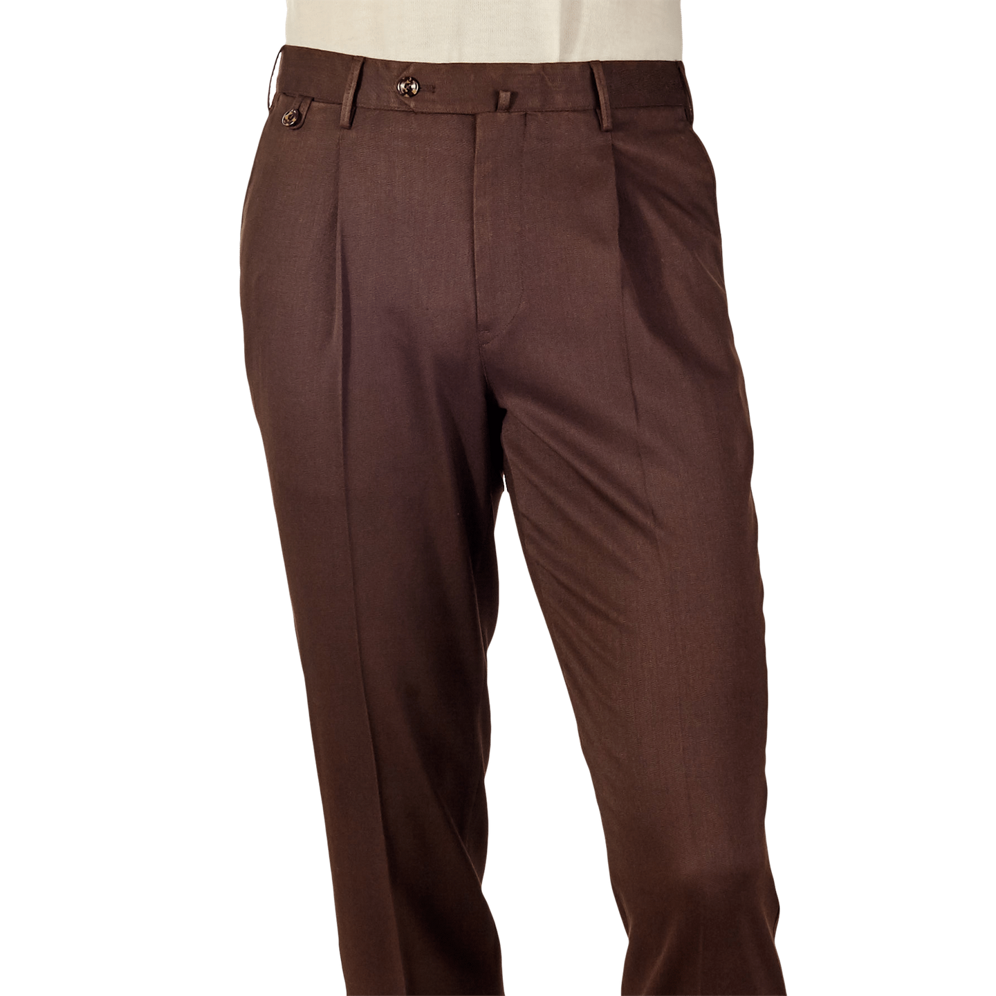 shirt for brown trousers