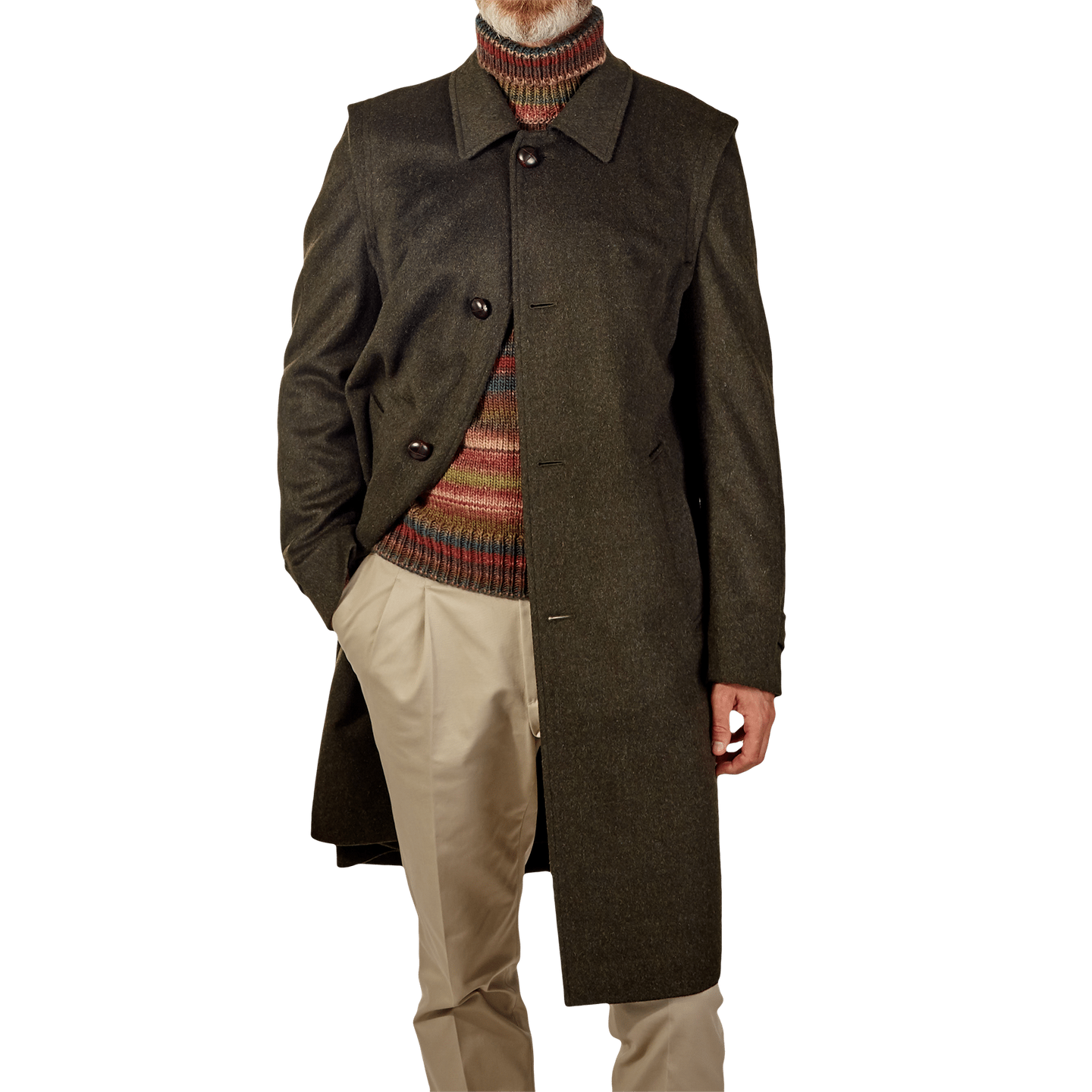 Schneiders - Forest Green Loden Coat | Baltzar