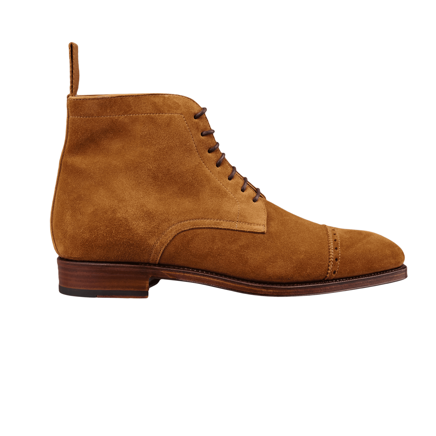 suede boots in the rain