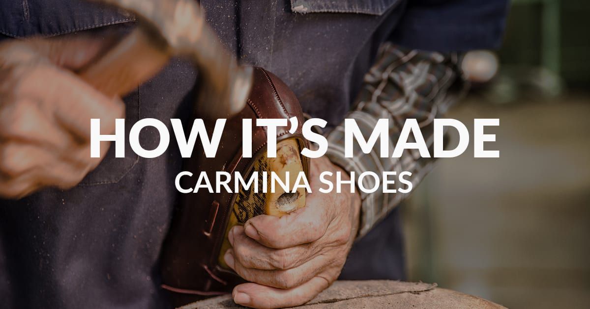 where are carmina shoes made