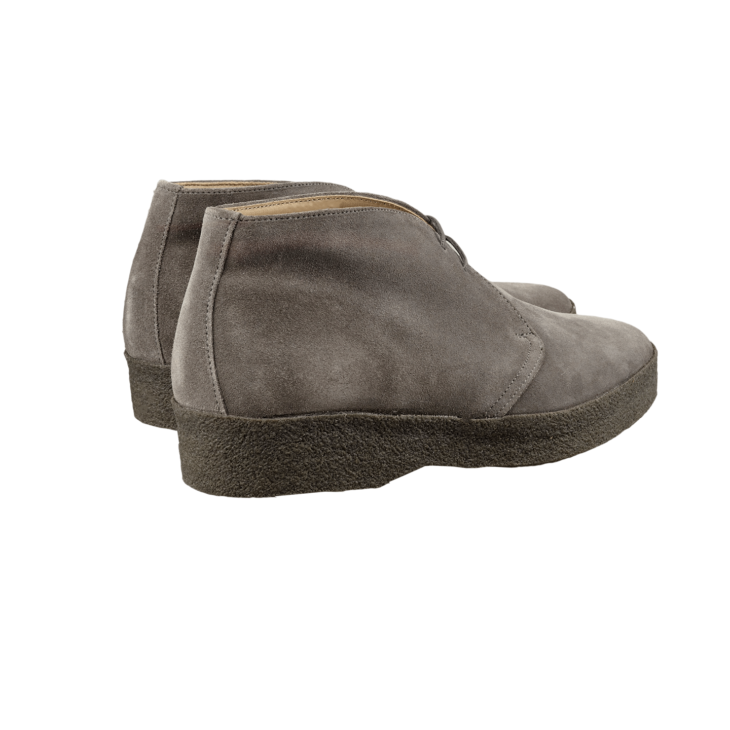 Sanders Tan HiTop Suede Boots Baltzar