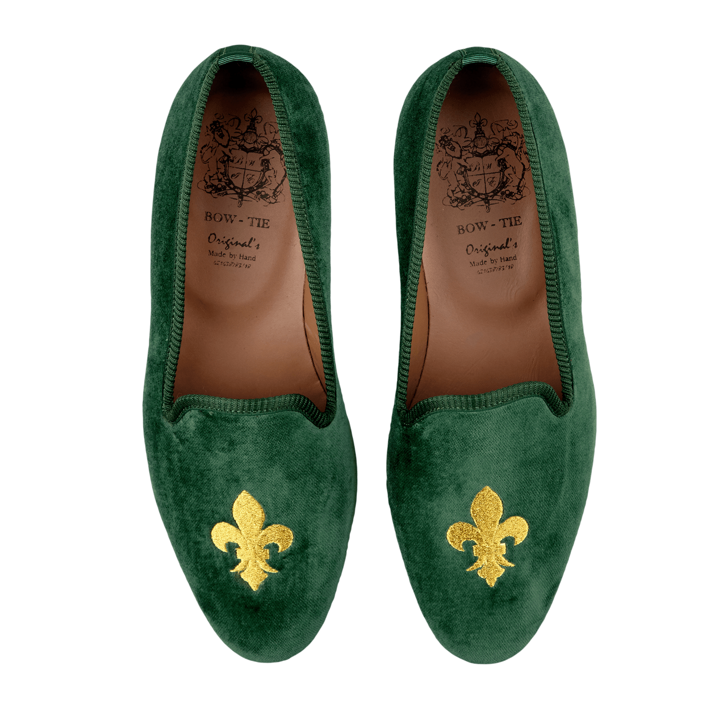 dark green slippers