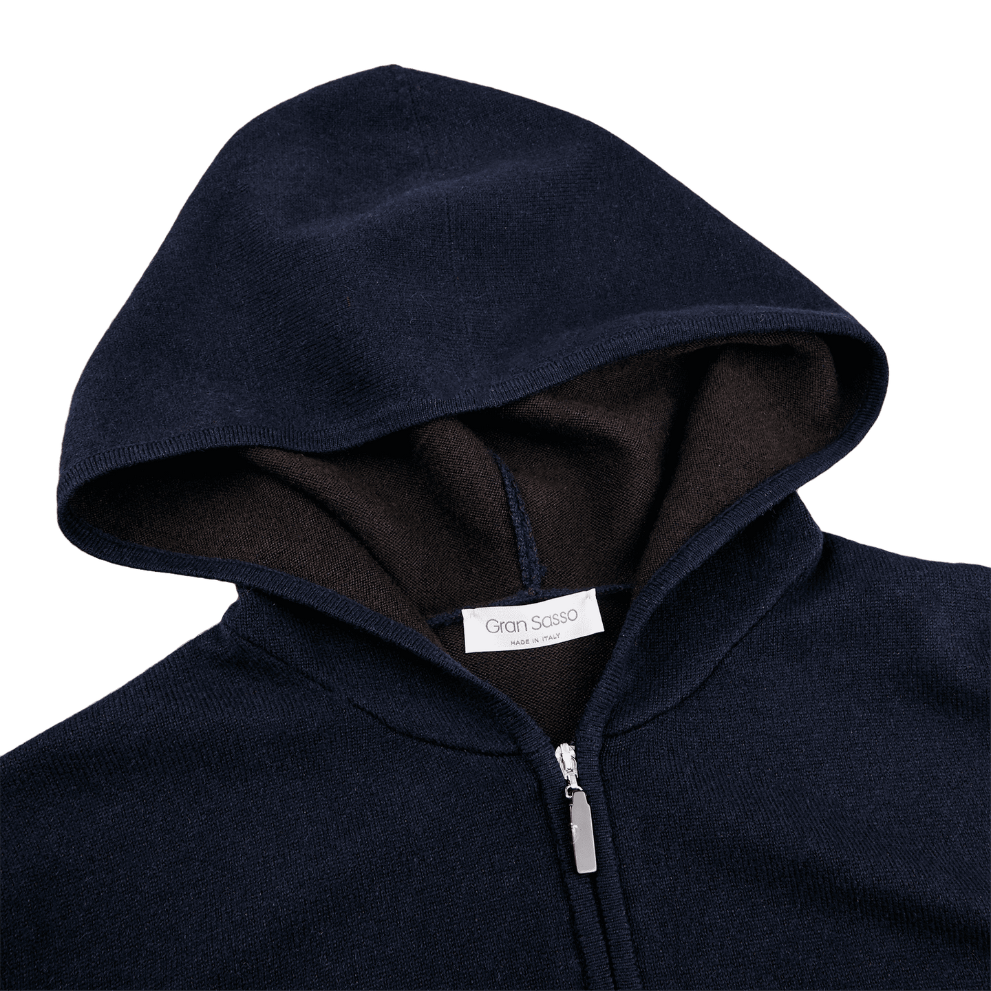 gran sasso full zip sweater