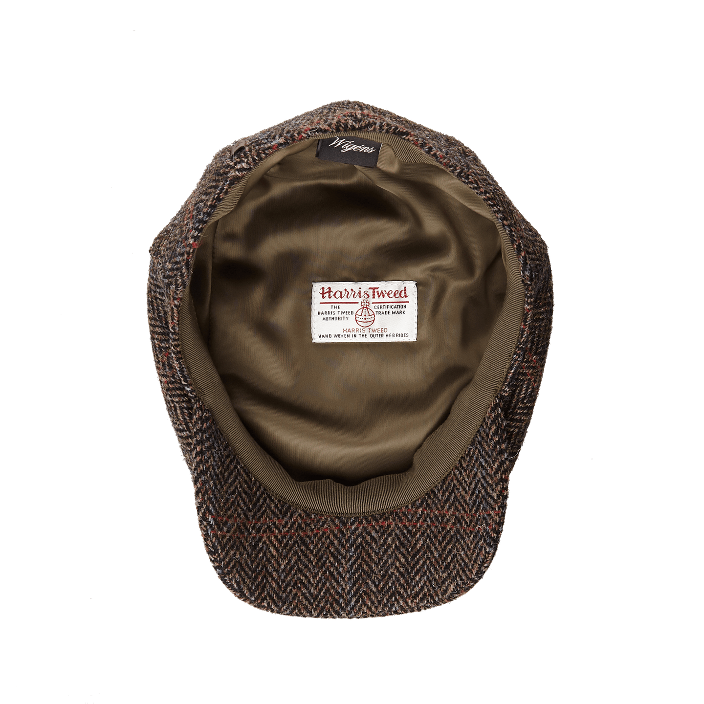 harris tweed cap with ear flaps