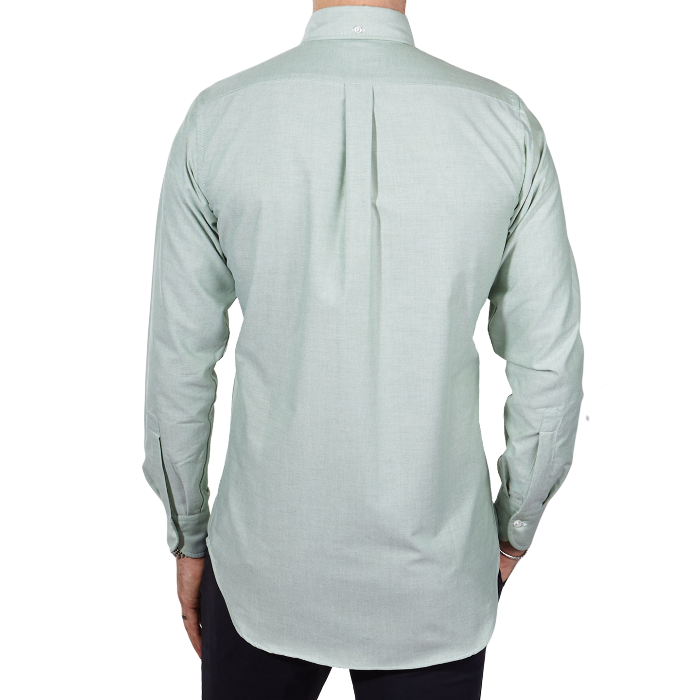 Drake's - Green Oxford Regular Fit Button Down Shirt | Baltzar