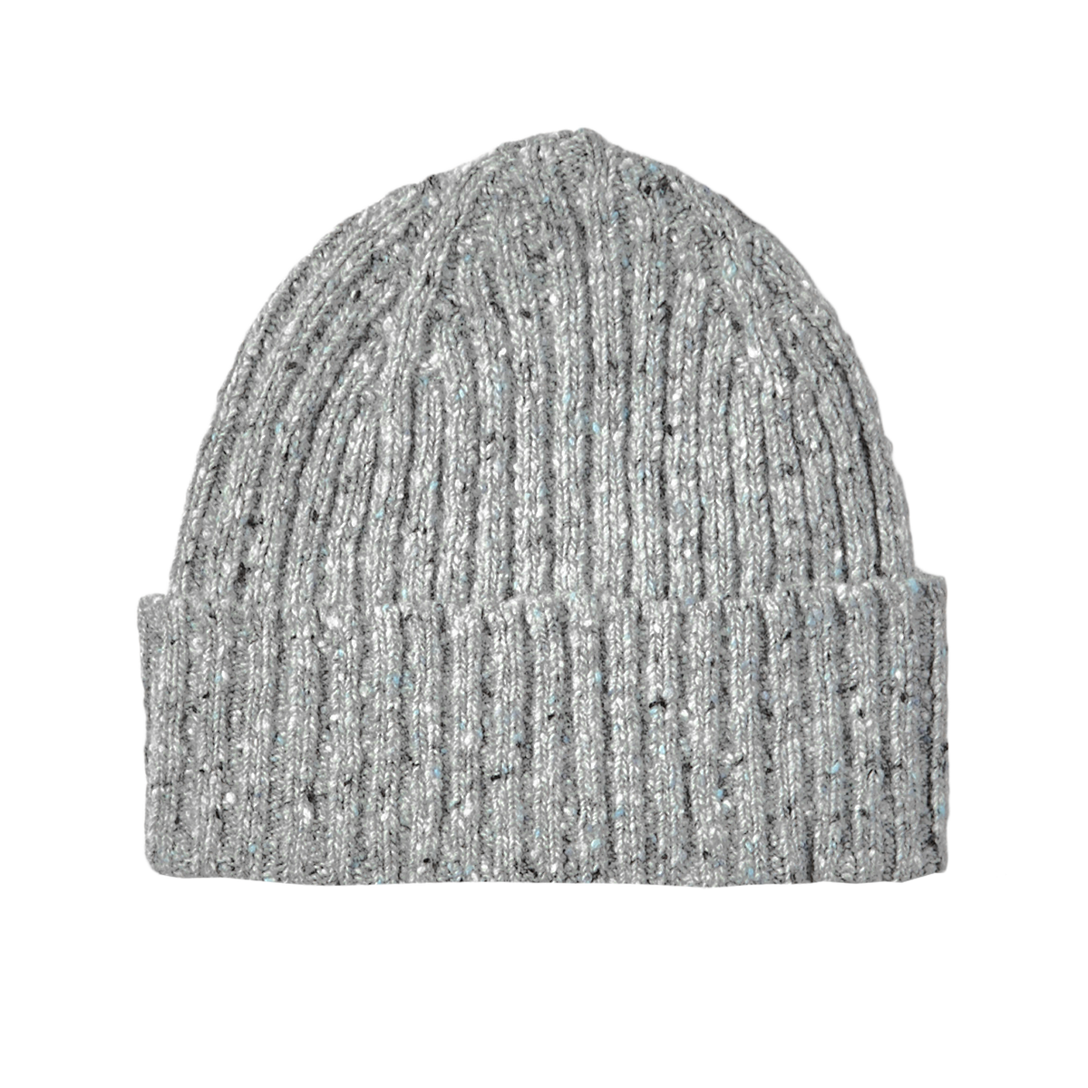 Light Grey Merino Wool Donegal Hat 