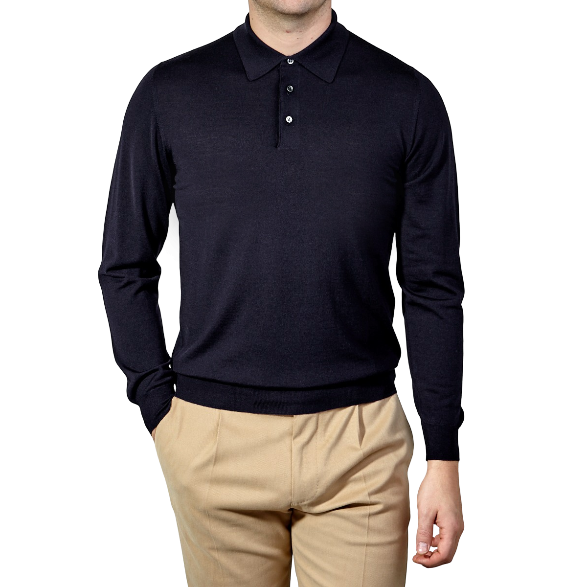 fedeli long sleeve polo