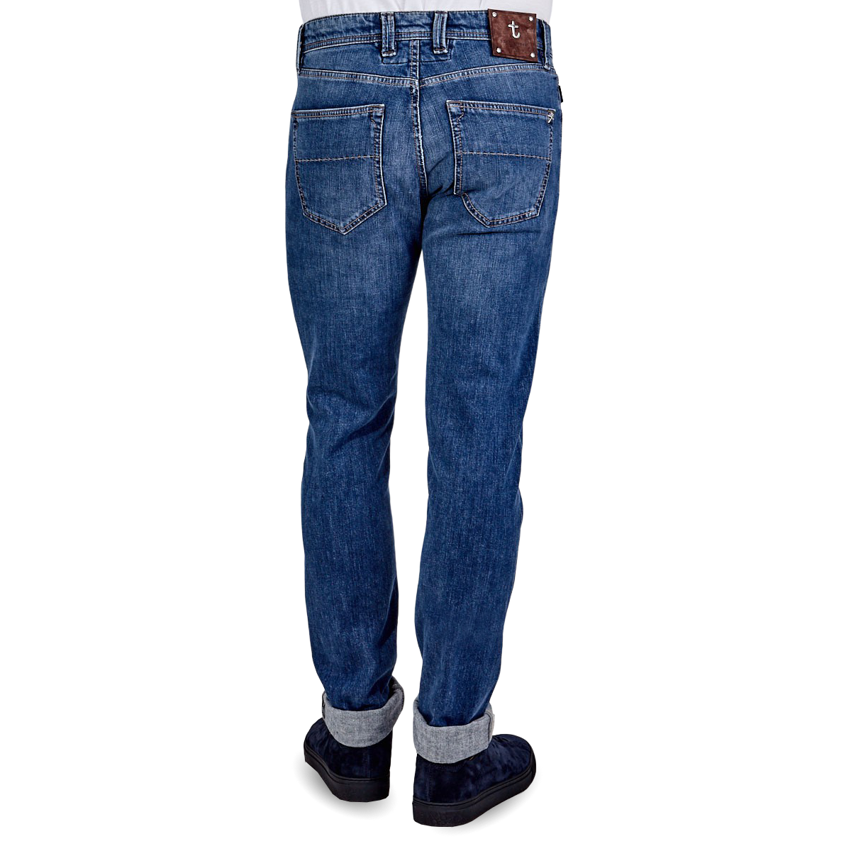 Tramarossa - Denim Blue Comfort 12 Months Leonardo Jeans | Baltzar