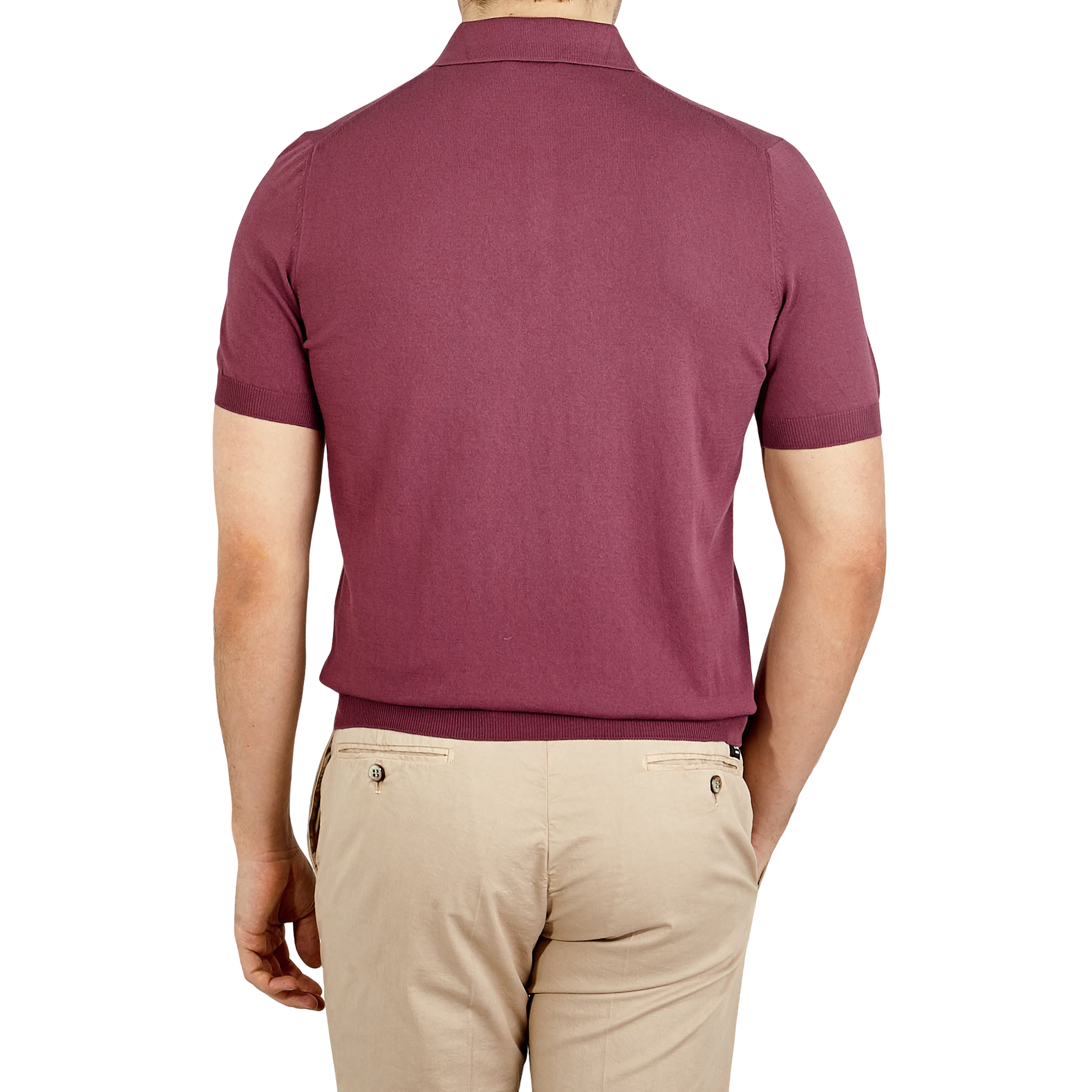 light purple polo