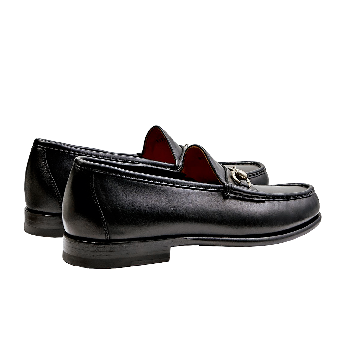Carmina - Black Calf Leather Xim Horsebit Loafers | Baltzar