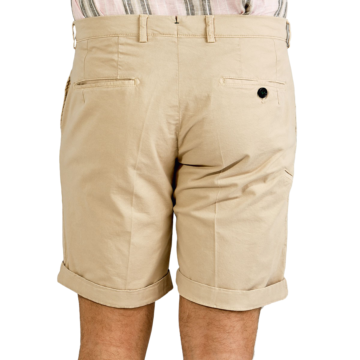 beige bermuda