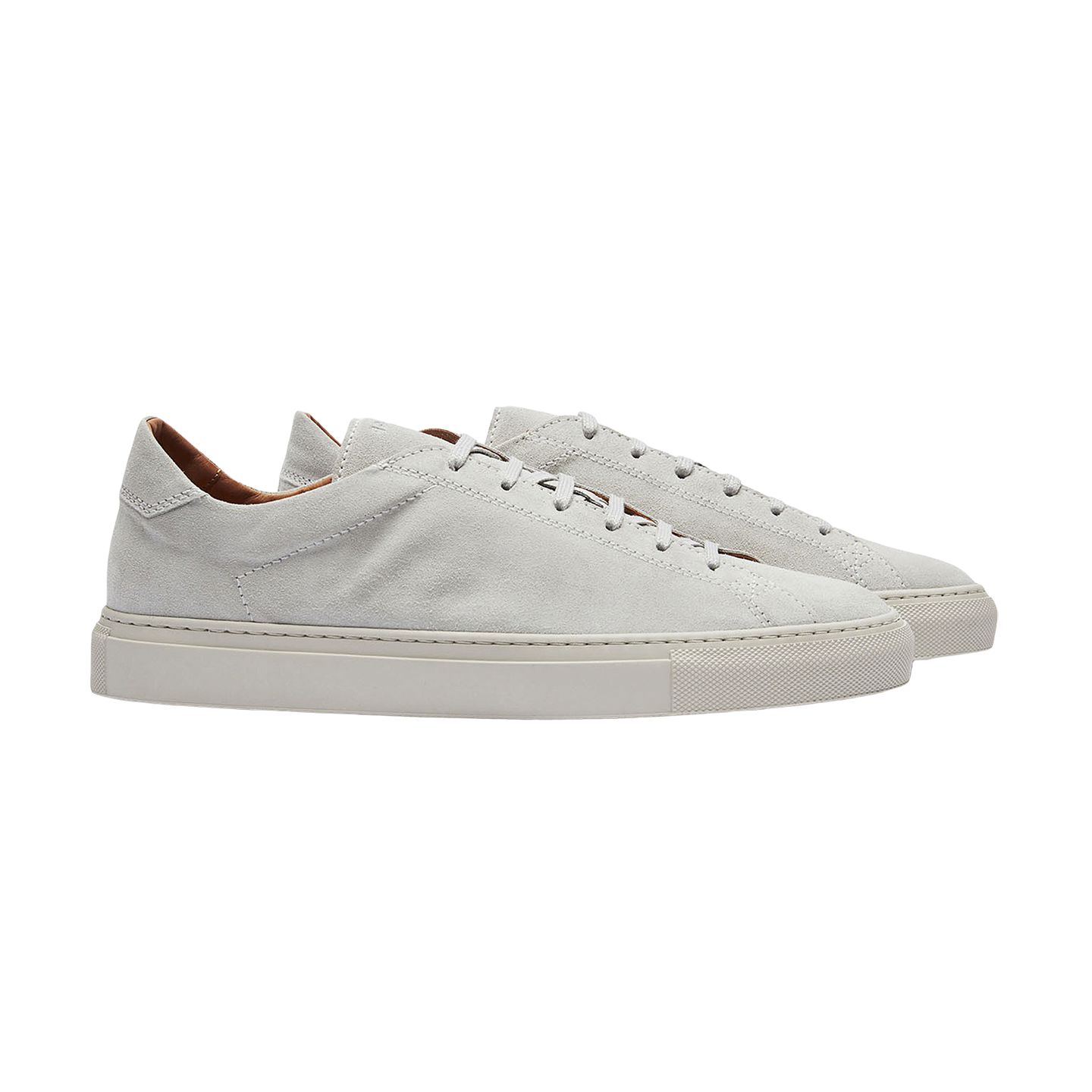 light gray slip on sneakers