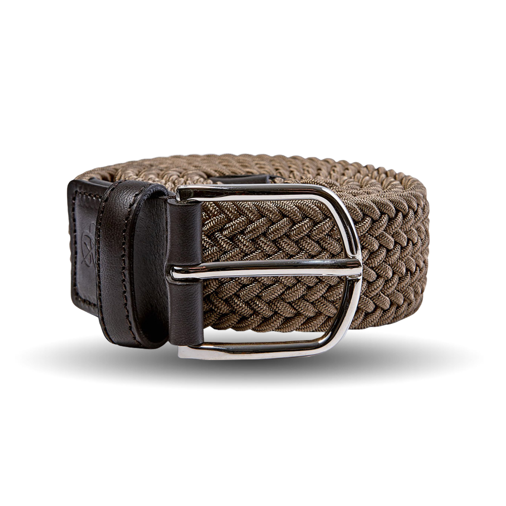 braided stretch belt