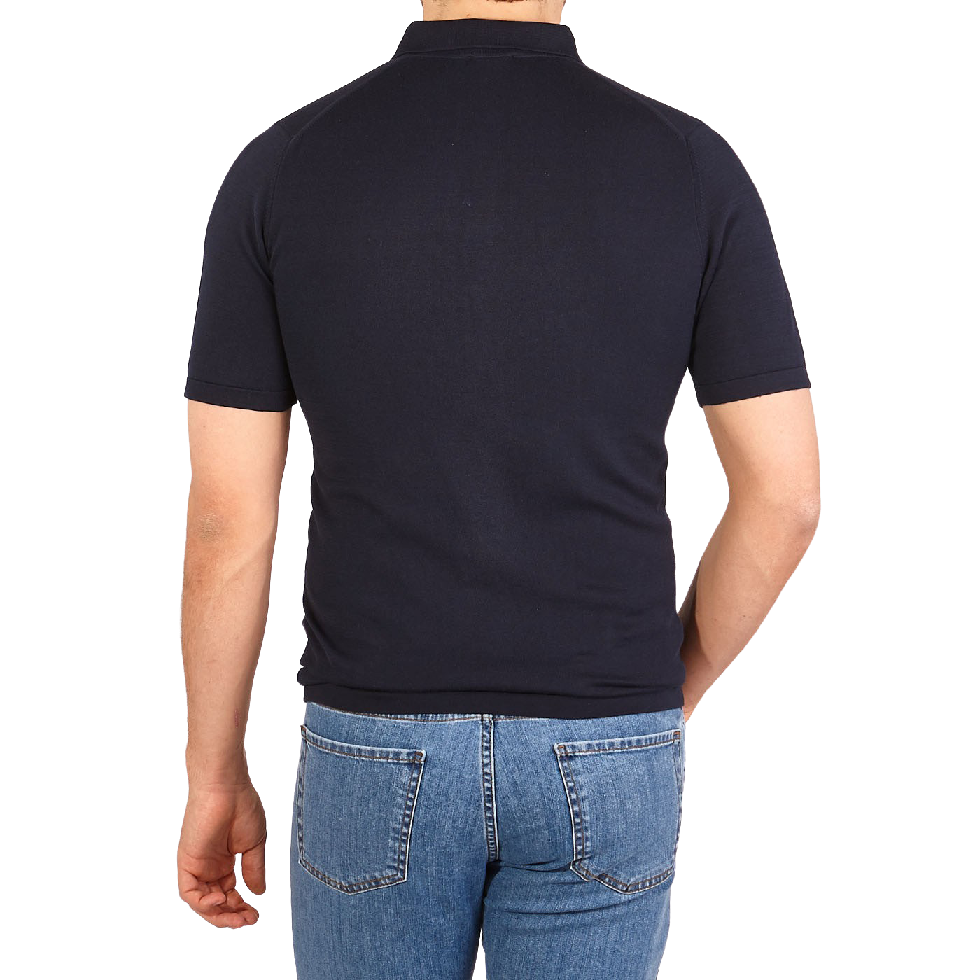 Sunspel - Navy Sea Island Cotton Polo Shirt | Baltzar