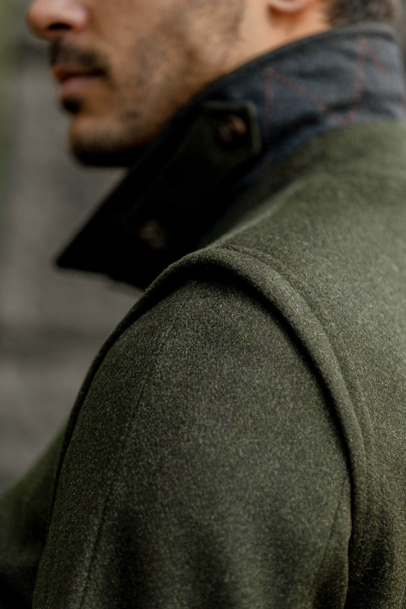 loden wool coat