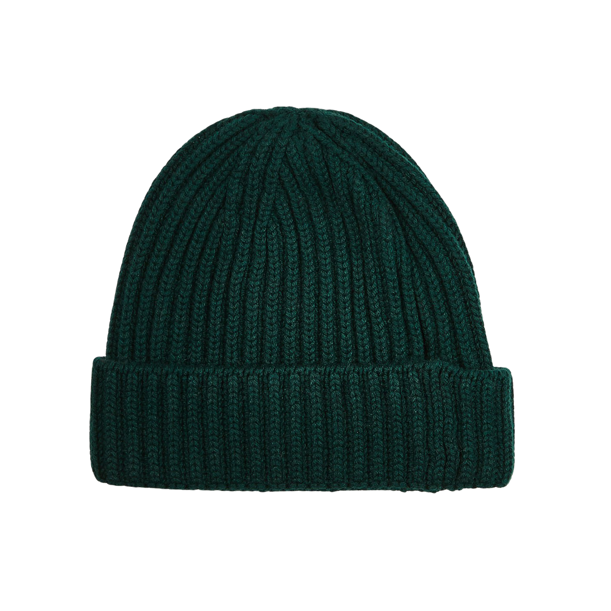 bottle green beanie hat