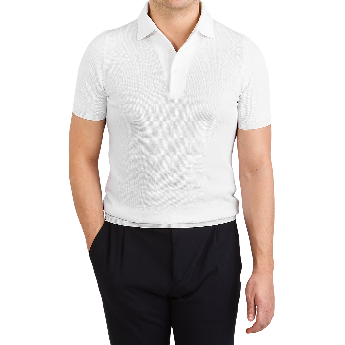 white polo attire