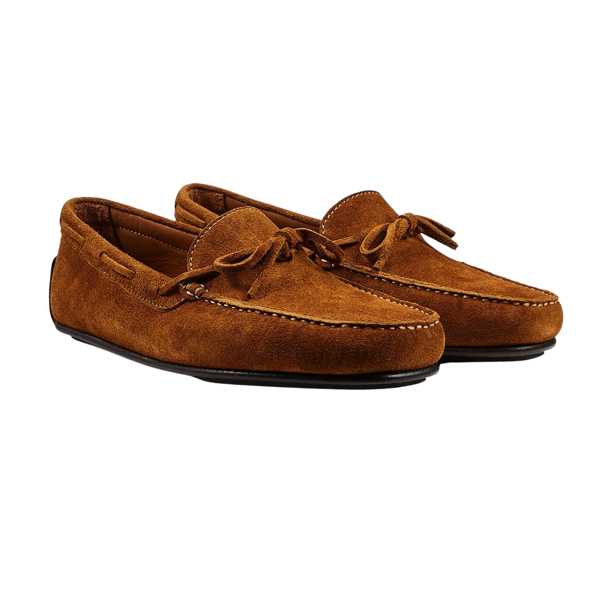 suede driver loafers