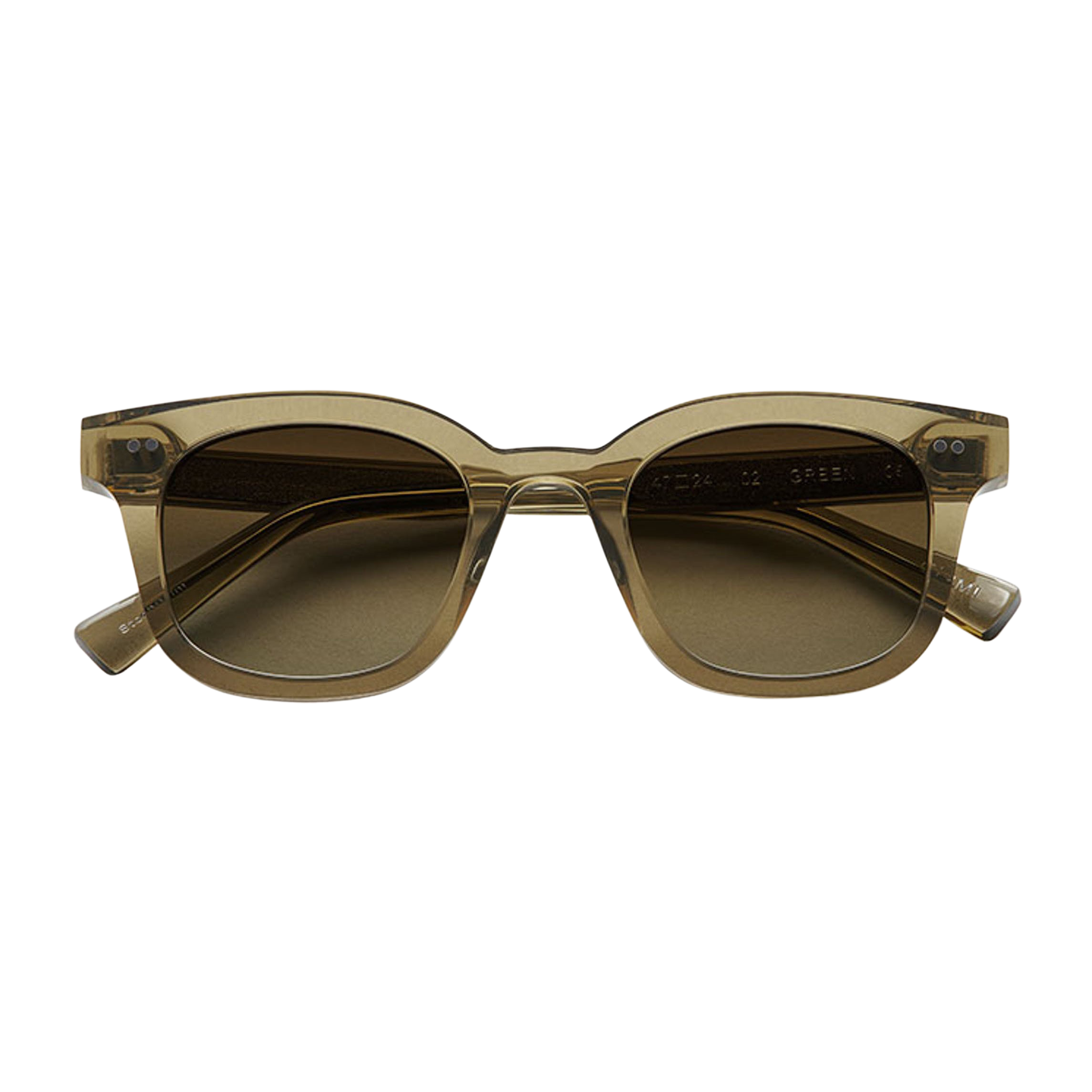 Chimi Eyewear - Model 02 Green Gradient Lenses Sunglasses 47mm | Baltzar