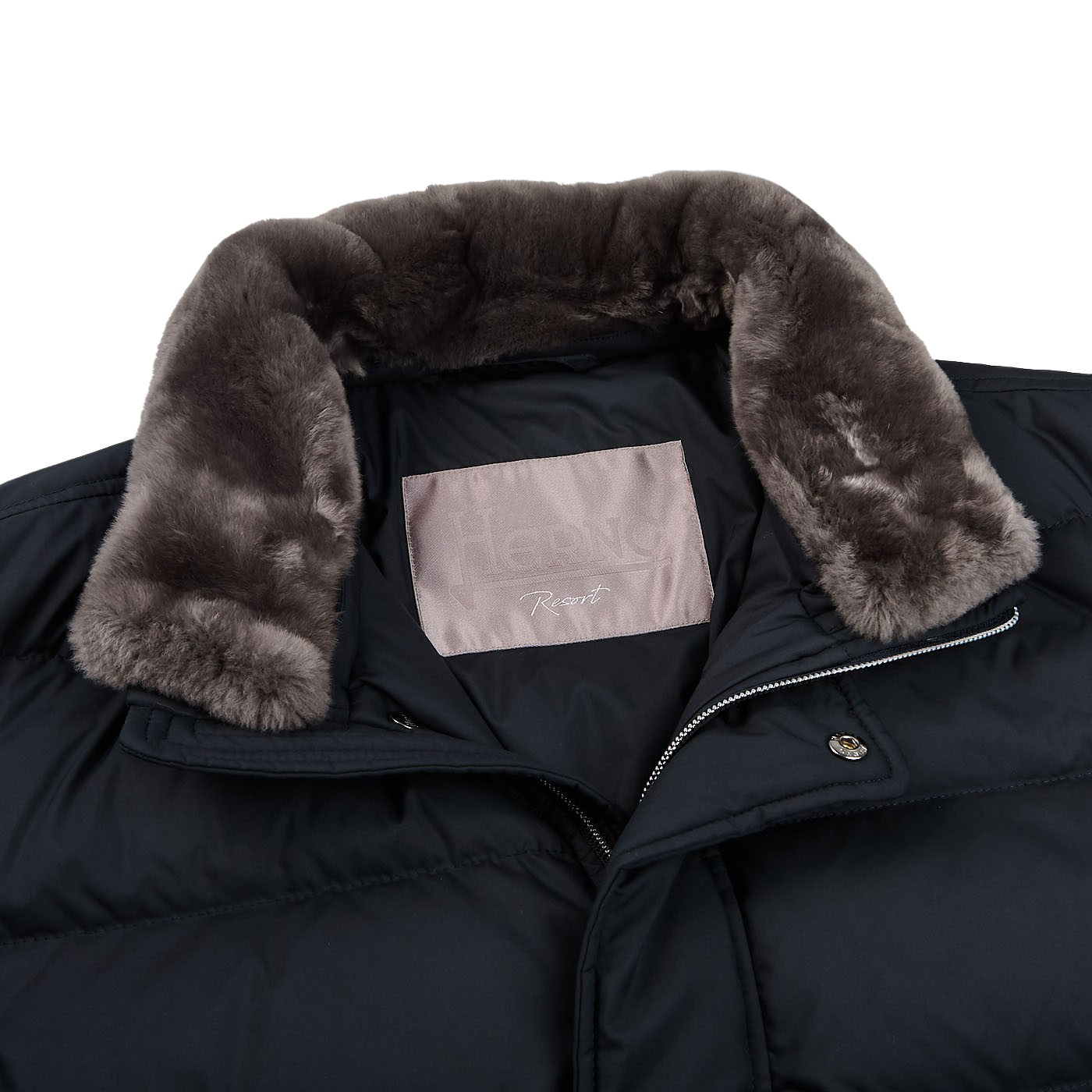 jacket with collar fur