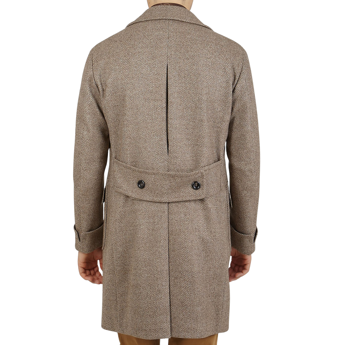 brown polo coat