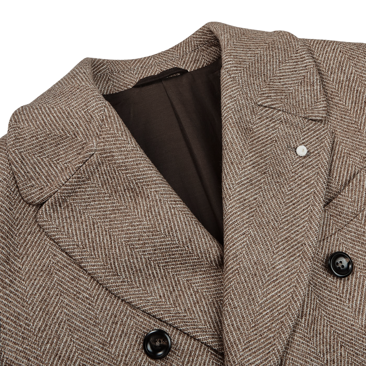 brown polo coat