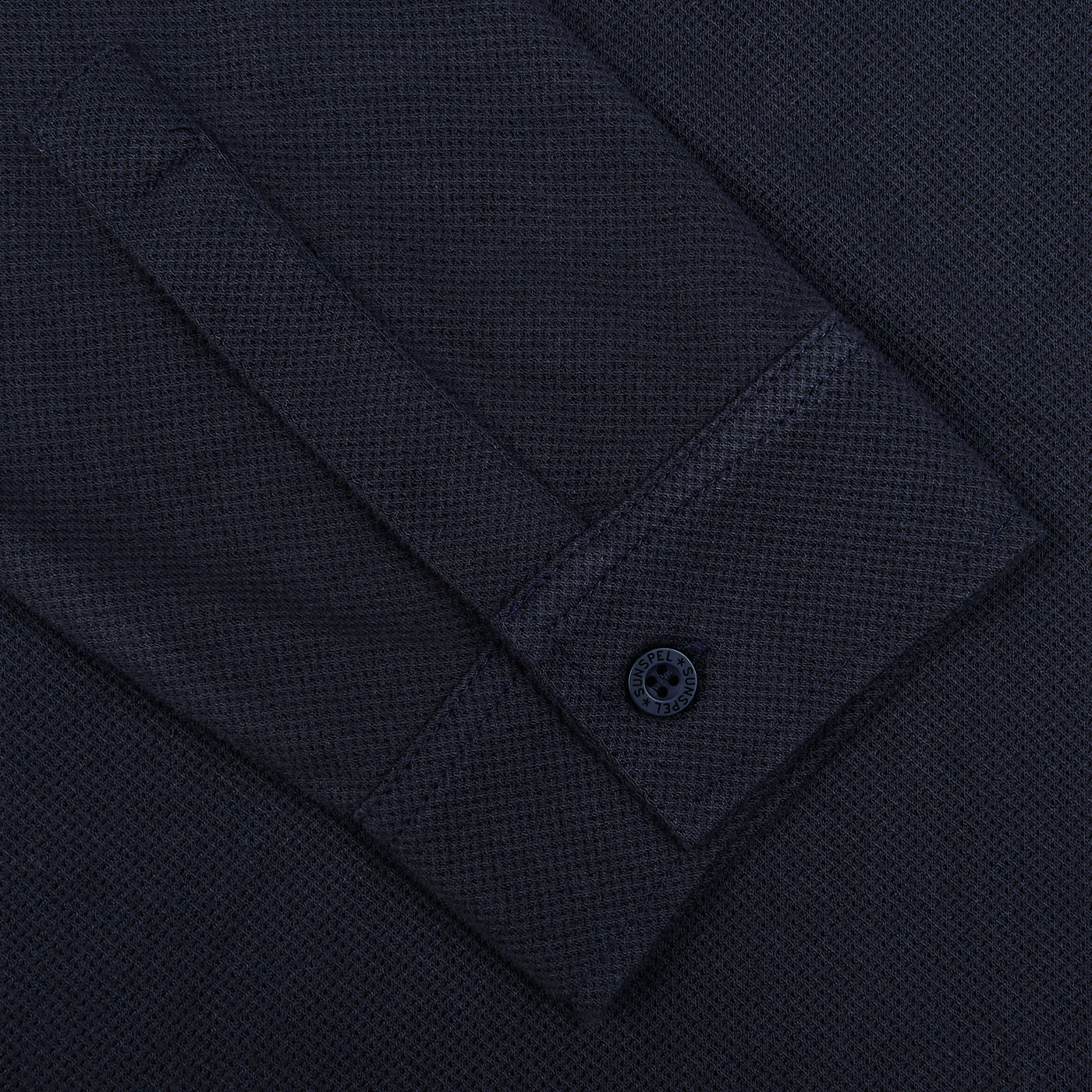 sunspel riviera long sleeve polo