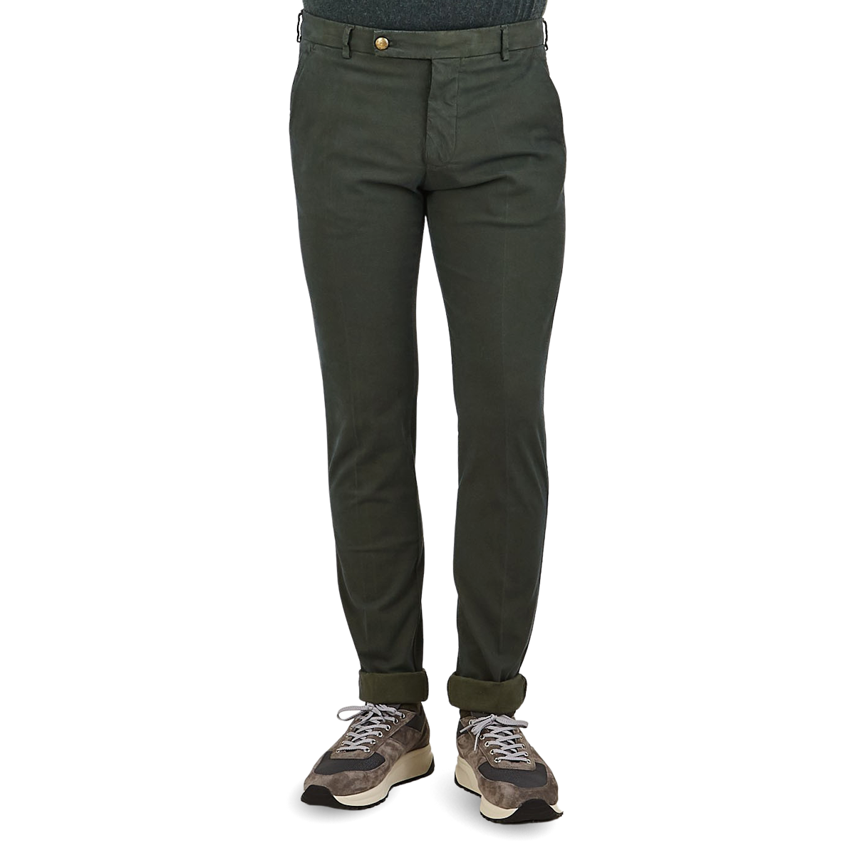 army green chinos