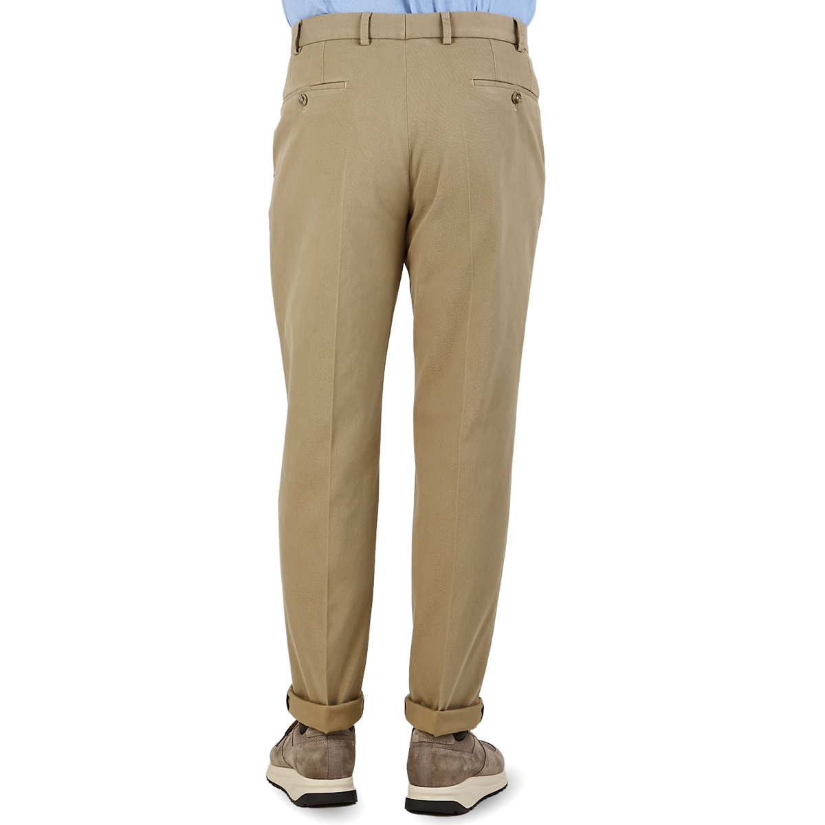 regular fit cotton chinos