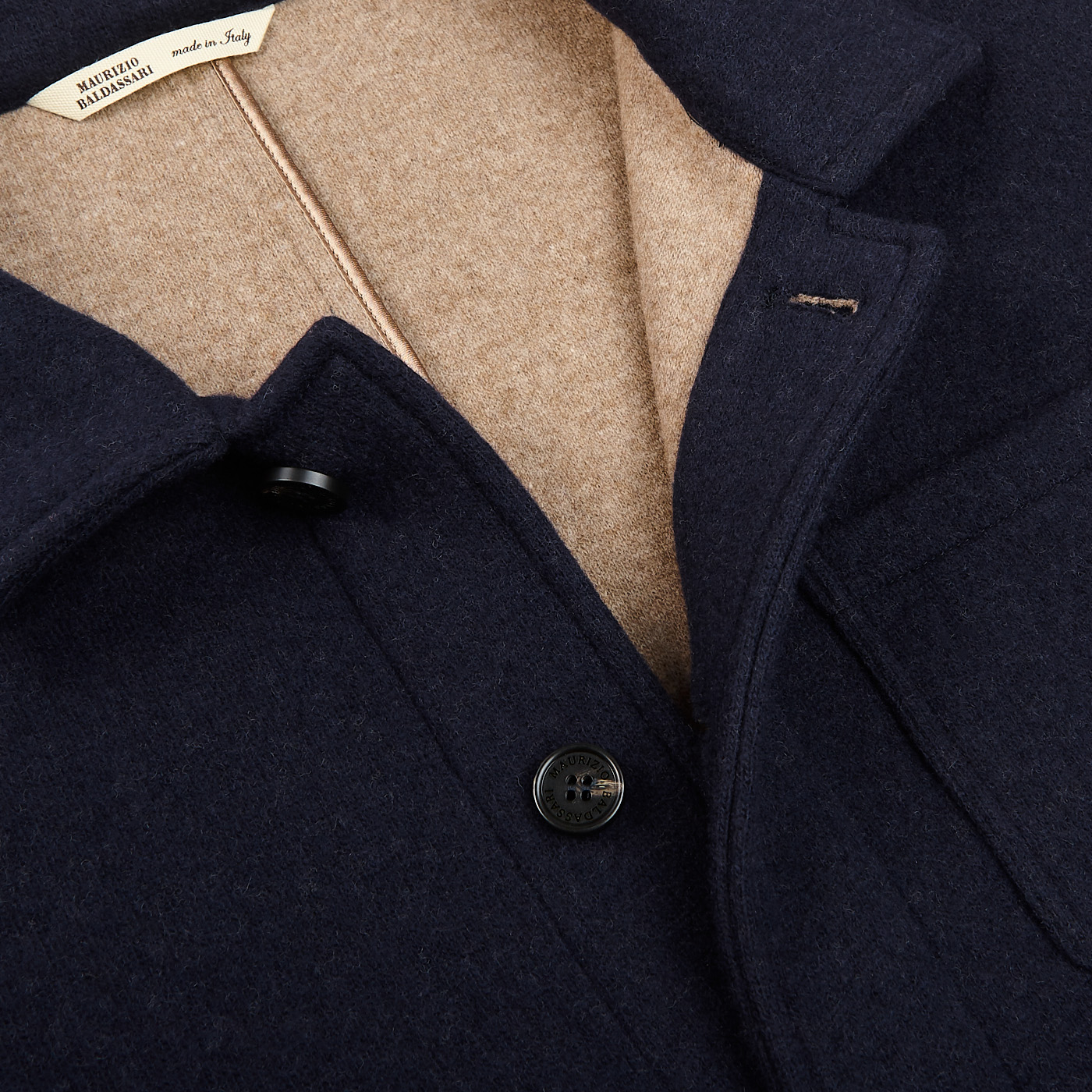 the italian wool chore blazer