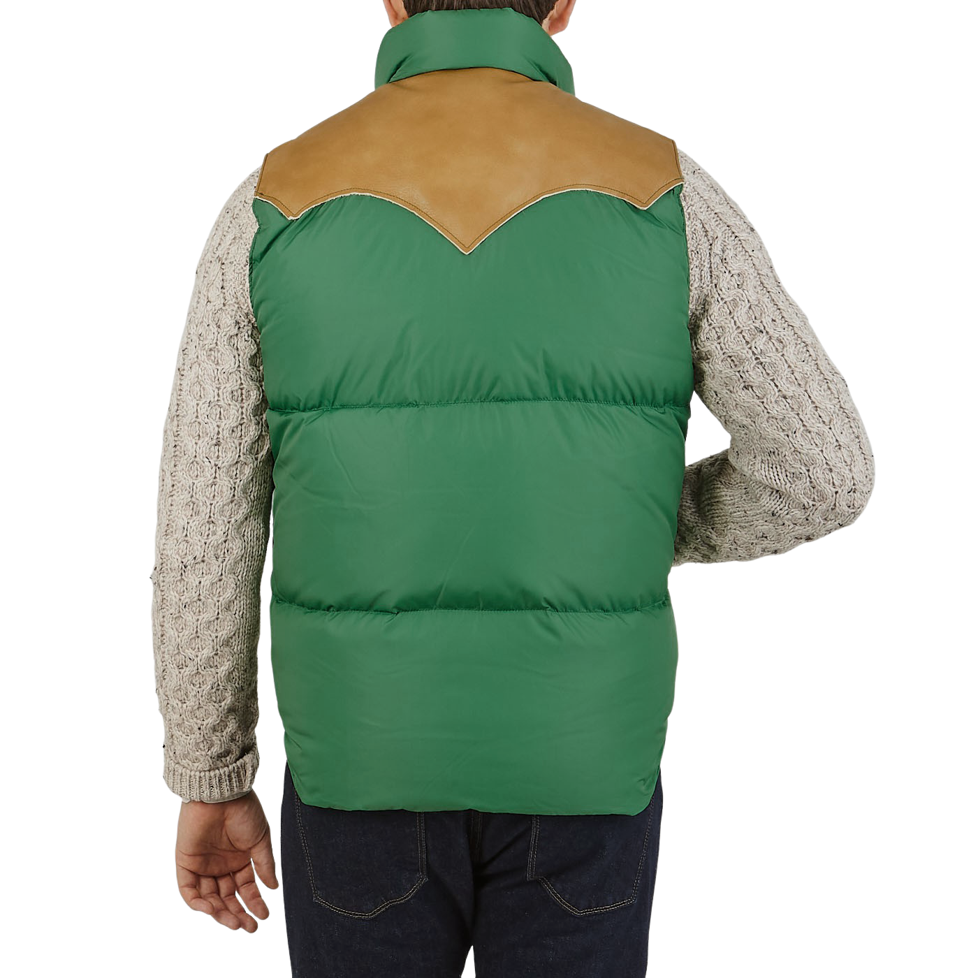 down feather vest
