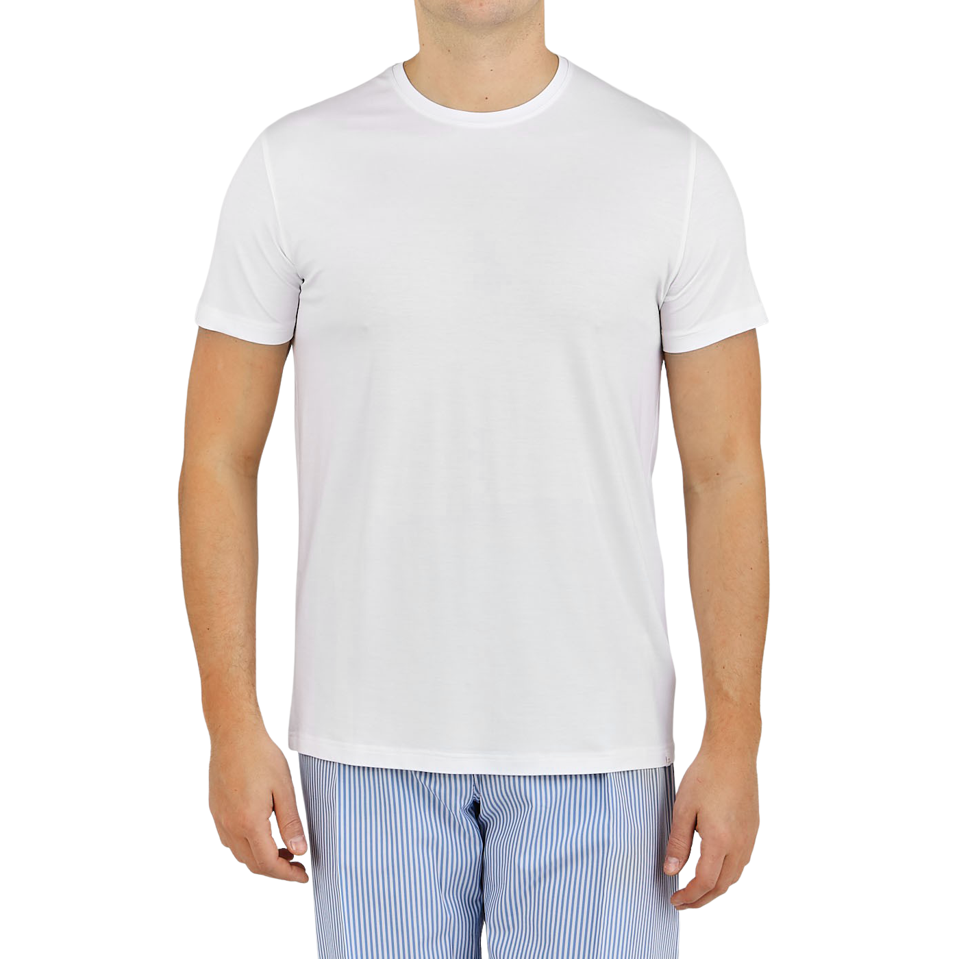 Derek Rose - White Micro Modal Stretch 
