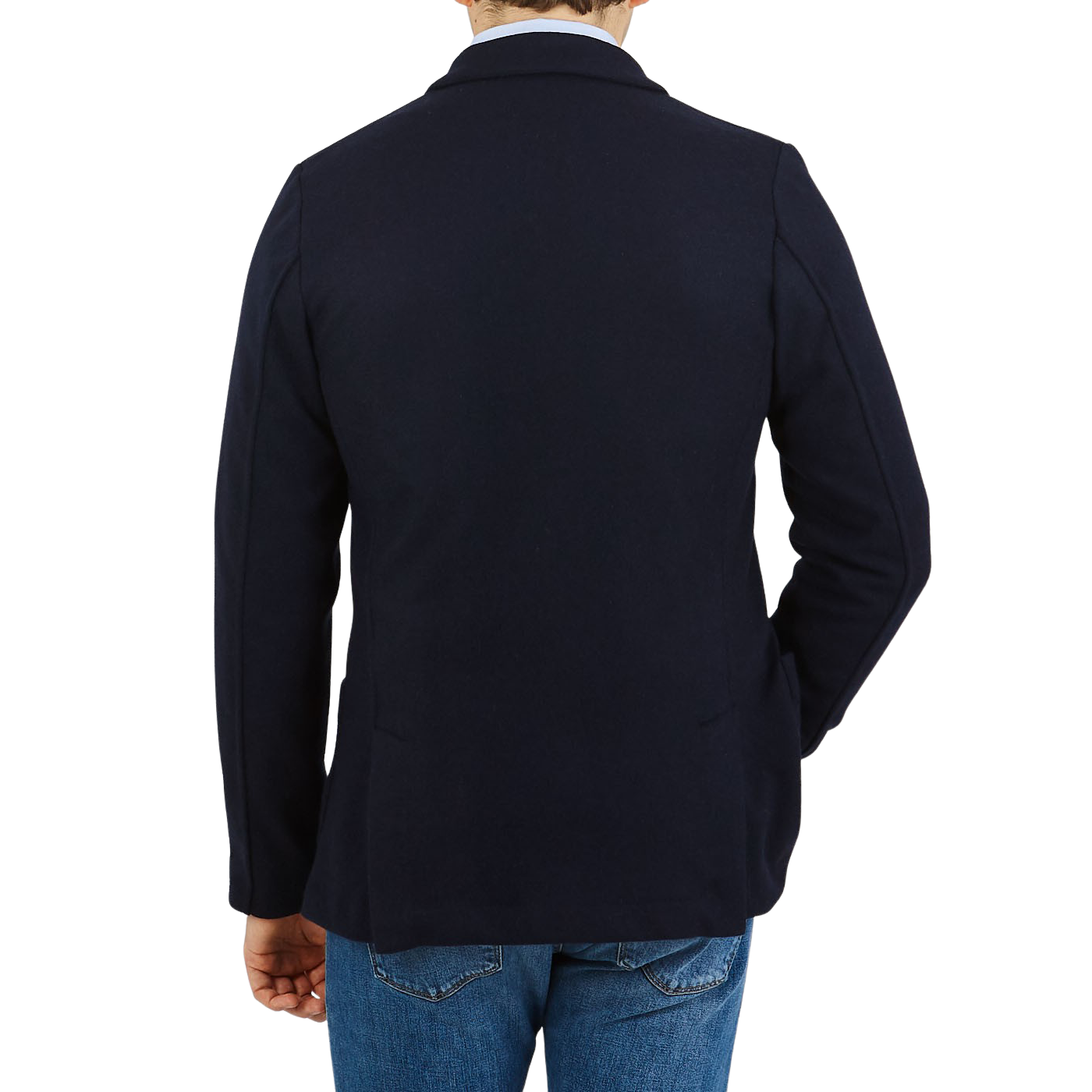 navy cashmere blazer