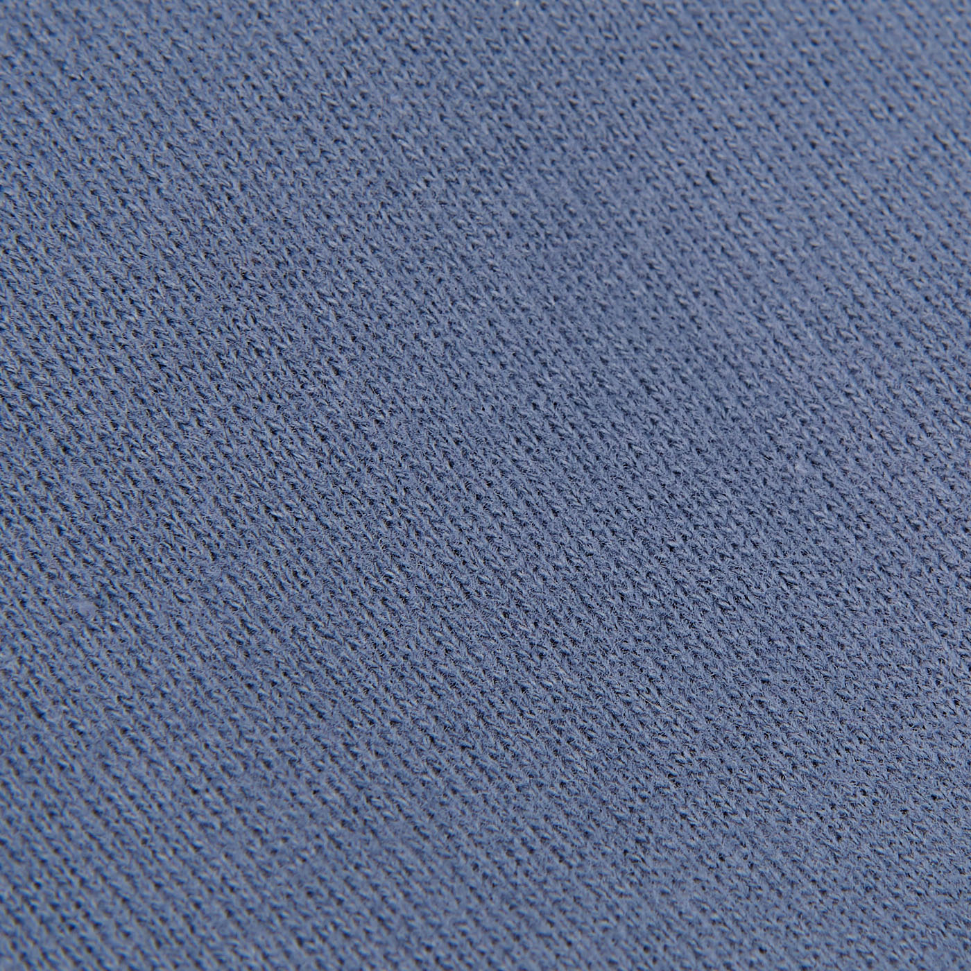 Sunspel Blue Slate Cotton Loopback Sweater Fabric